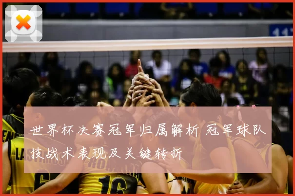 世界杯决赛冠军归属解析 冠军球队技战术表现及关键转折